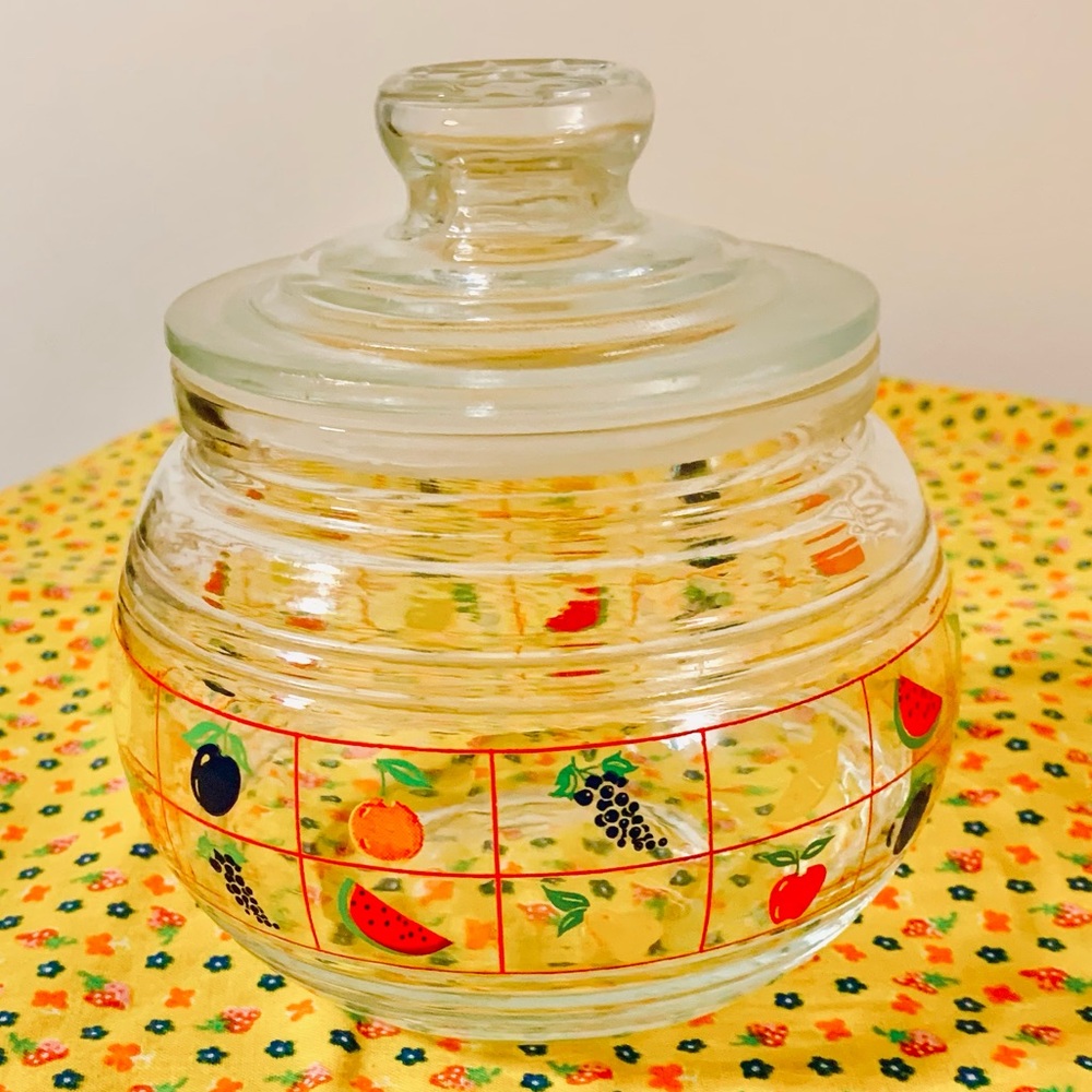 Vintage Libbey Candy Jar